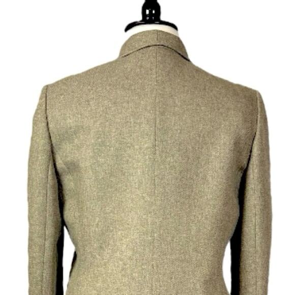 Le Suit Retro Pant Suit Set 3 Button Shawl Collar Blazer Tan Women’s Size 16 - Picture 9 of 14